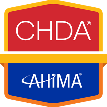 digital badge for Certified Health Data Analyst certification